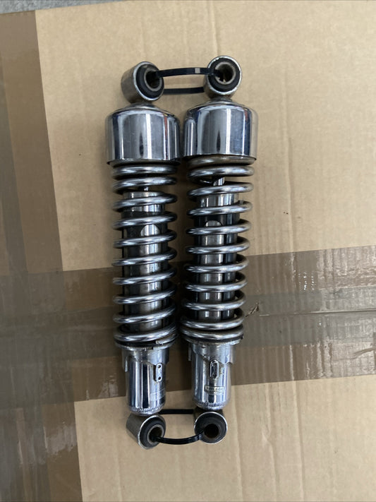 2002 Harley Davidson HD FXD Dyna Super Glide Rear Shock Suspension Chrome Spring